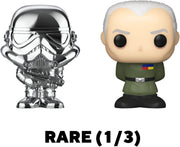 Funko Bitty Pop!: Star Wars Bitty Shelf [Luke, Obi Wan, Jawa, Mystery Figure] Toys & Games Funko