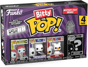 Funko Bitty Pop!: The Nightmare Before Christmas - Sally/Jack/Zero/Mystery 4 Pack Bitty Vinyl Figures Toys & Games Funko