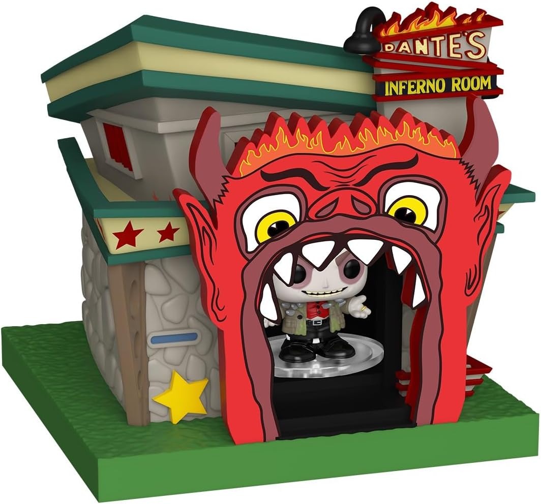 Funko Bitty Pop! Town: Beetlejuice - Beetlejuice and Dante's Inferno Room Vinyl Figure Toys & Games Funko