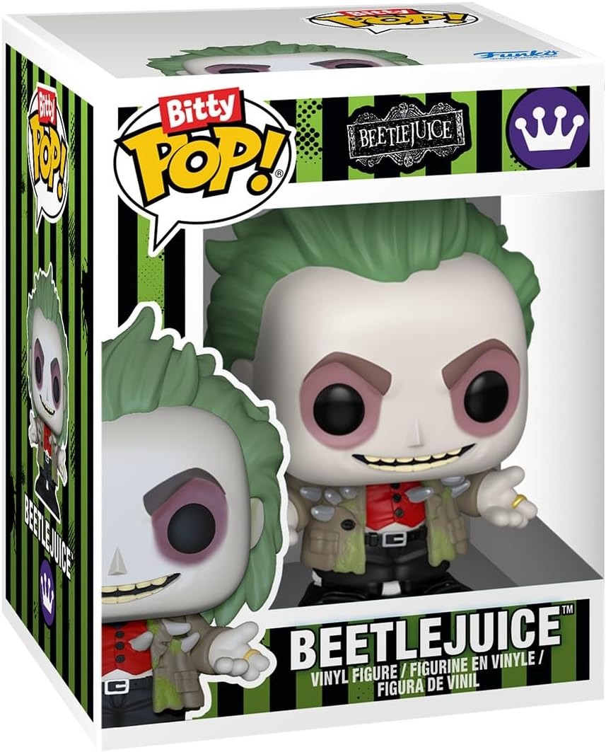 Funko Bitty Pop! Town: Beetlejuice - Beetlejuice and Dante's Inferno Room Vinyl Figure Toys & Games Funko
