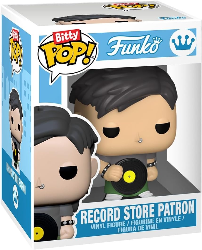 Funko Bitty Pop! Town: Bitty City - Patron and Record Store Toys & Games Funko