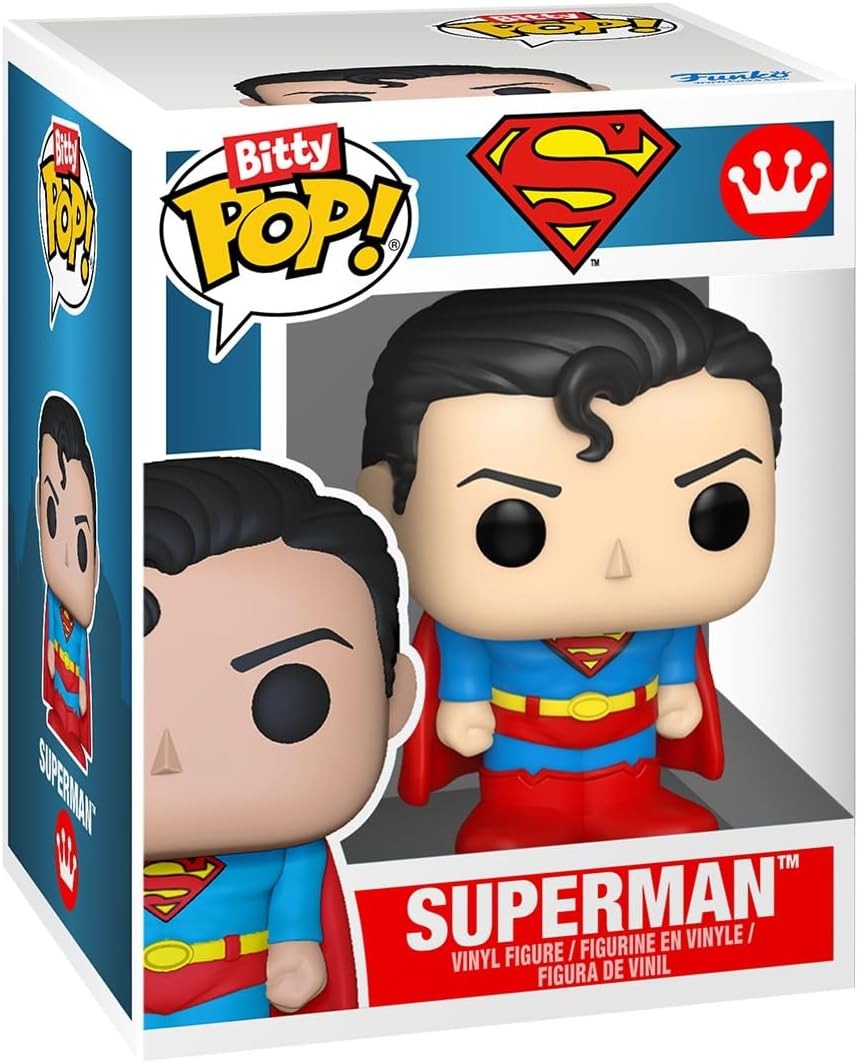 Funko Bitty Pop! Town: DC - Superman and the Fortress of Solitude Vinyl Figure Toys & Games Funko