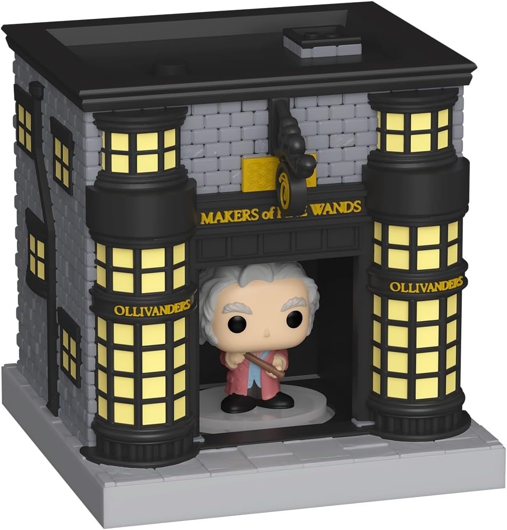 Funko Bitty Pop! Town: Harry Potter - Garrick Ollivander and Ollivander's Wand Shop Vinyl Figure Toys & Games Funko