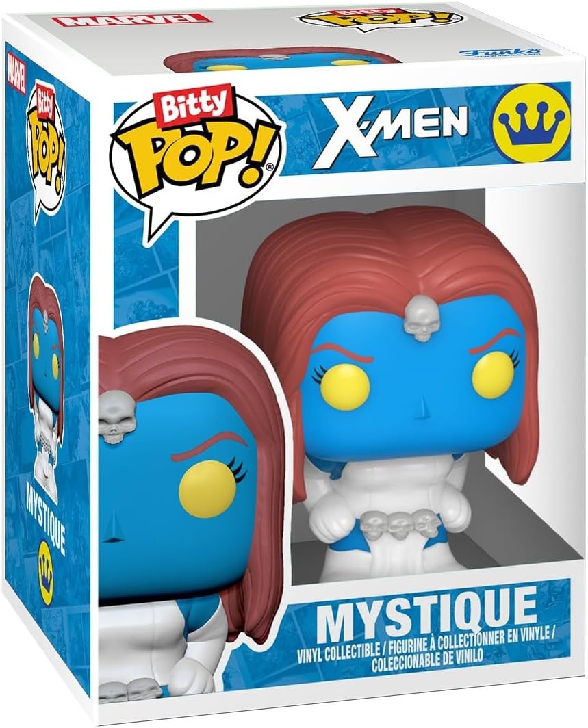 Funko Bitty Pop!: X-Men - Magneto/Scarlet Witch/Quicksilver/Random 4 Pack Vinyl Bitty Figures Toys & Games Funko