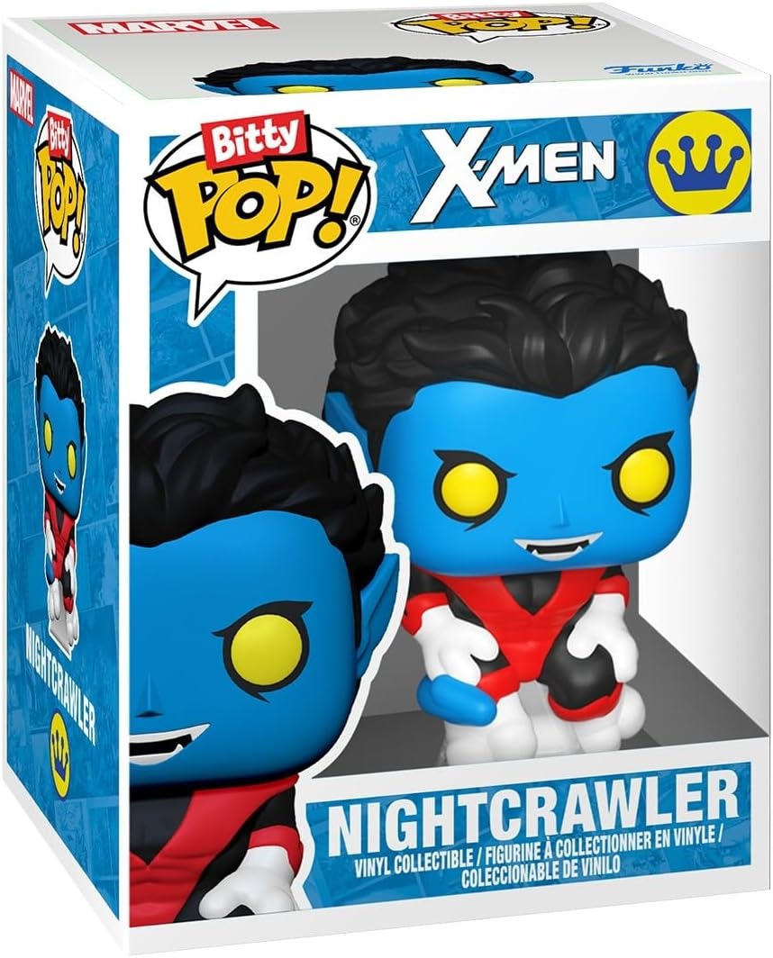 Funko Bitty Pop!: X-Men - Rogue/Nightcrawler/Gambit/Random Figure 4 Pack Vinyl Bitty Figures Toys & Games Funko