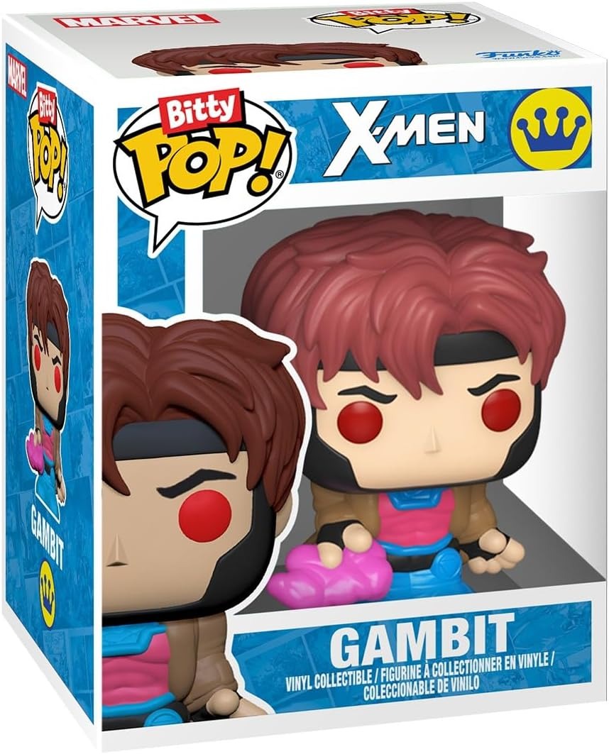 Funko Bitty Pop!: X-Men - Rogue/Nightcrawler/Gambit/Random Figure 4 Pack Vinyl Bitty Figures Toys & Games Funko