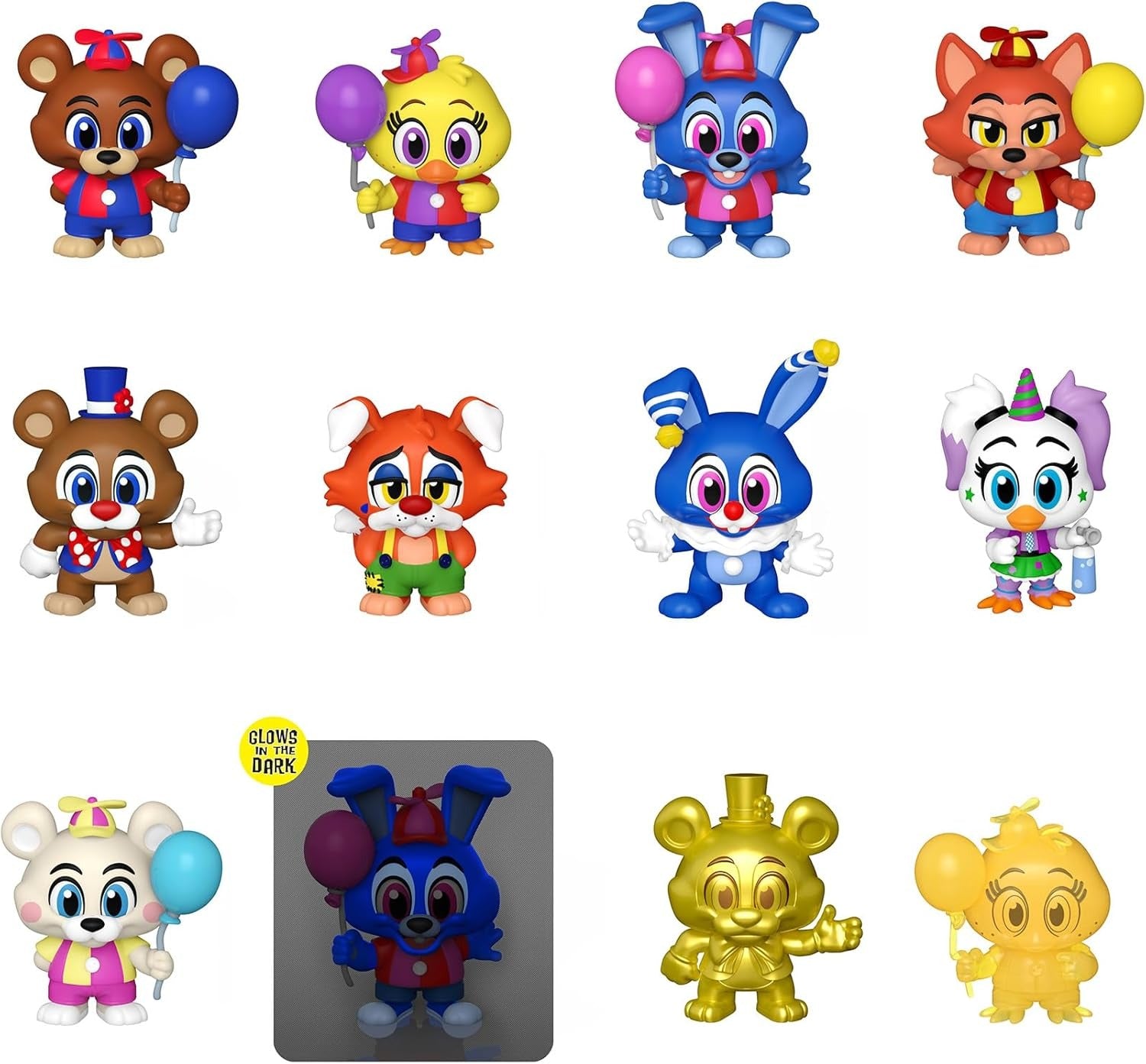 Funko: Five Nights at Freddy's Security Breach Mystery Blind Box 1 of 12 Vinyl Toys & Games Funko