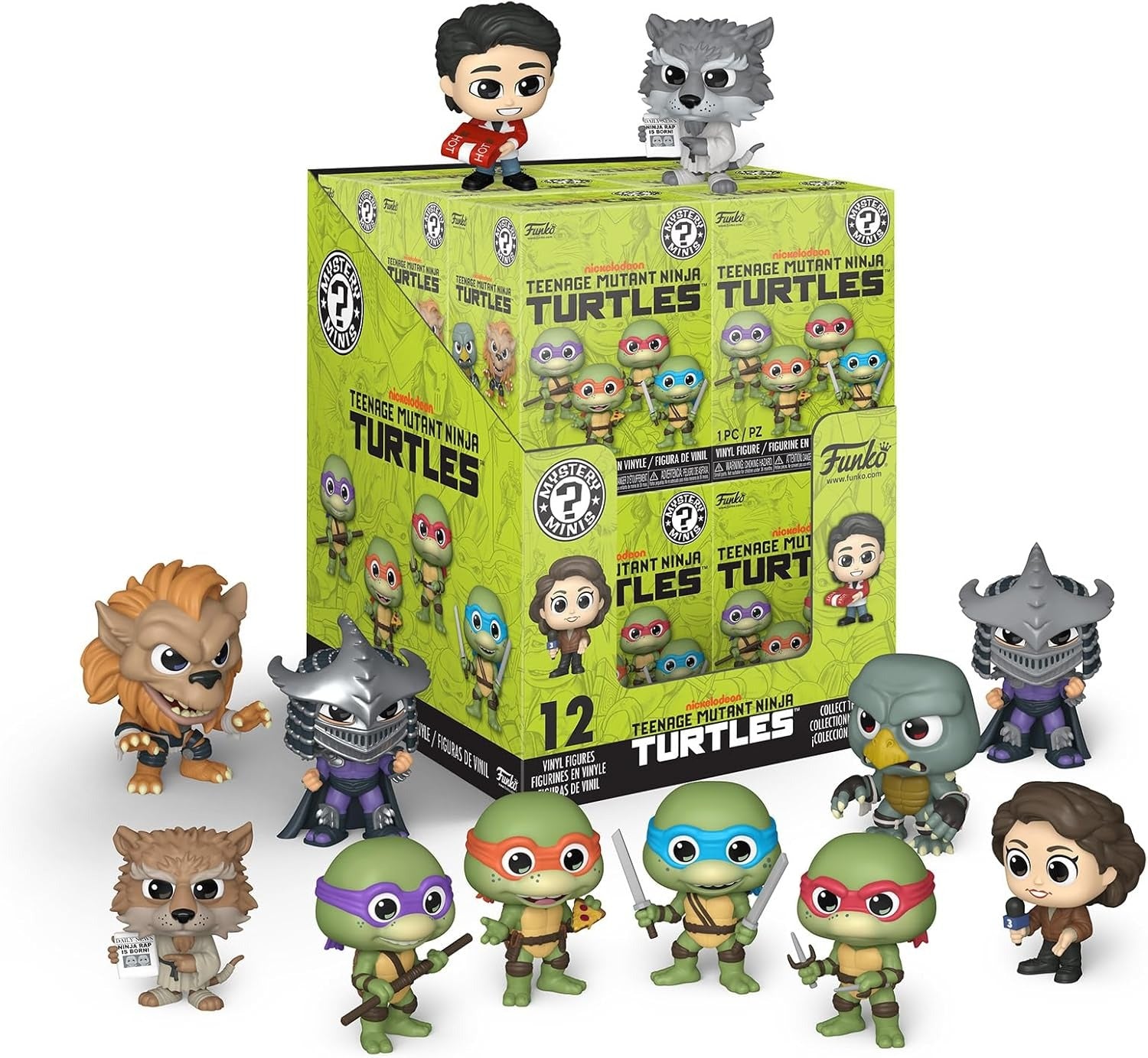 Funko Mystery Mini: Teenage Mutant Ninja Turtles Blind Box - 1 random figure Toys & Games Funko