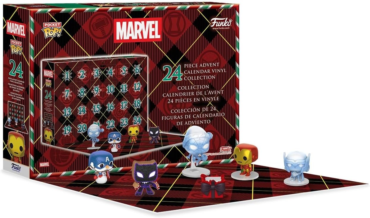 Funko Pocket Pop!: Marvel Advent Countdown Calendar Toys & Games Funko