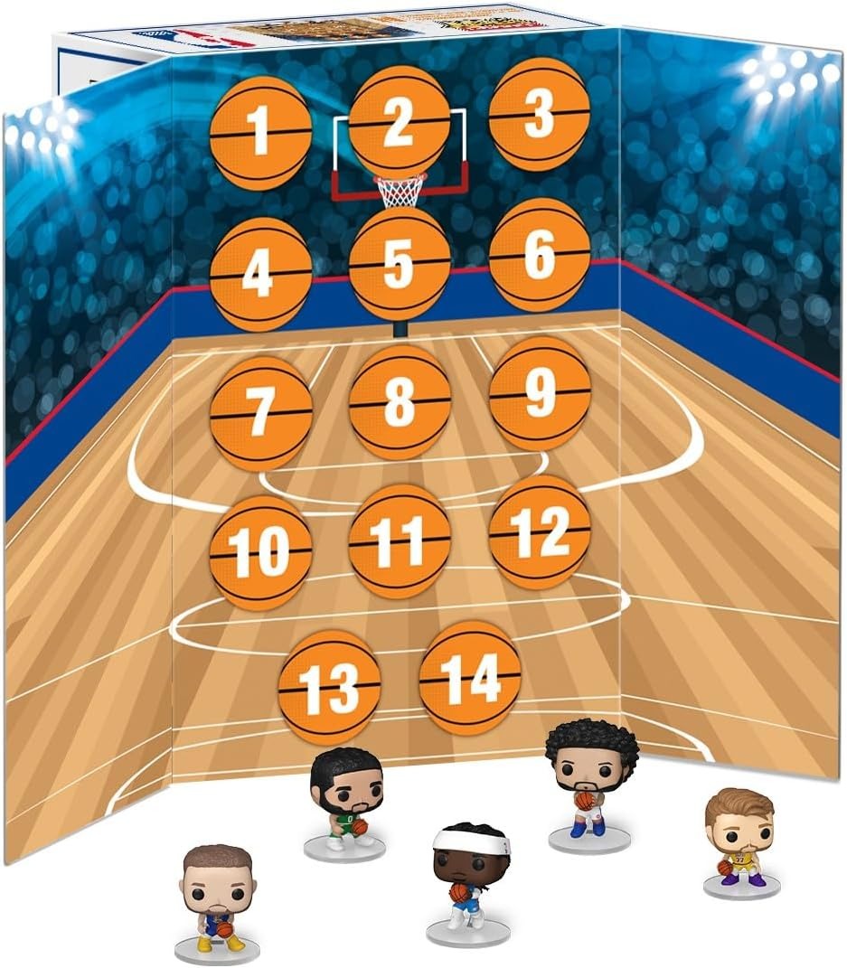 Funko Pocket Pop!: NBA Advent Countdown Calendar Toys & Games Funko