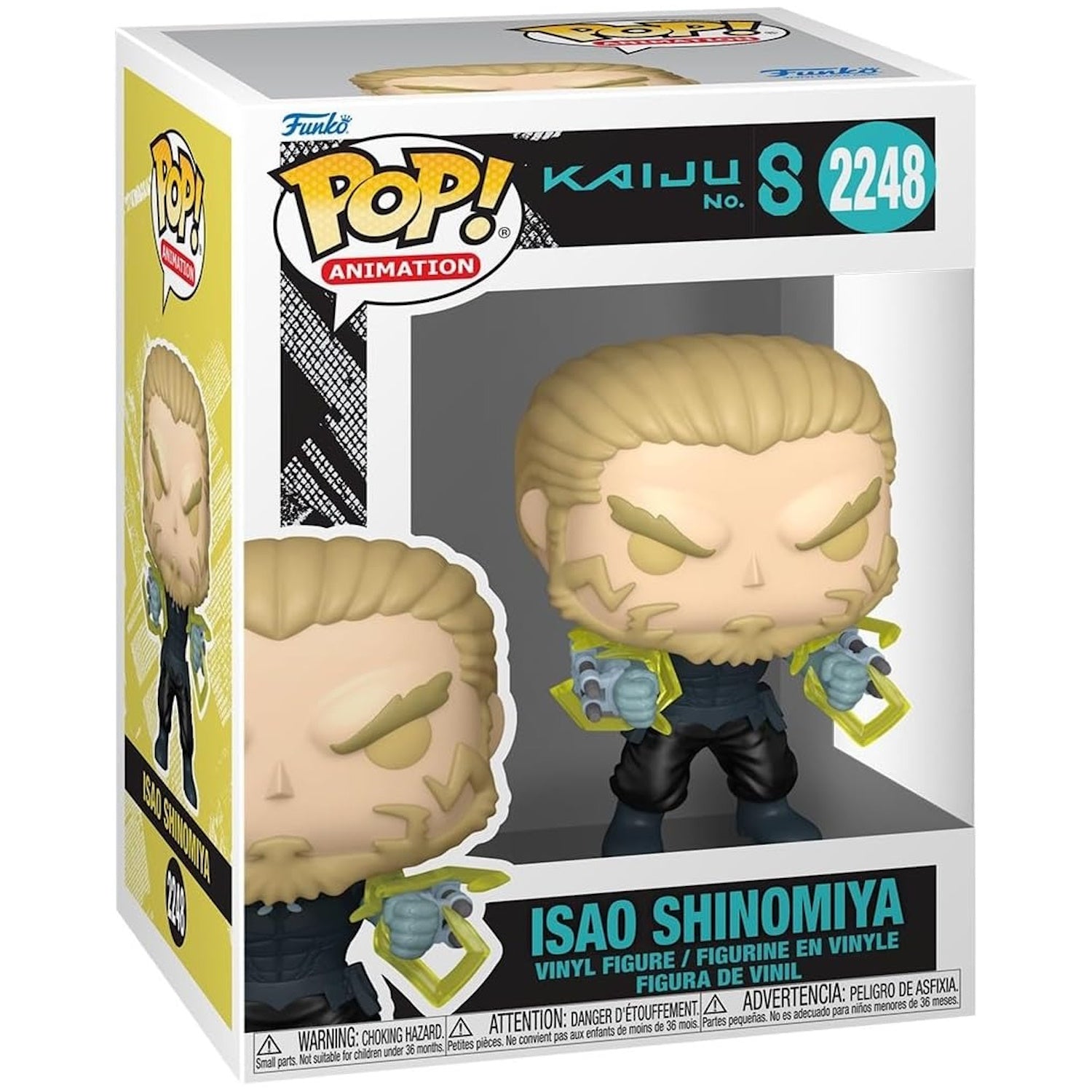 Funko Pop! Animation: Kaiju No. 8 - Iaso Shinomiya Vinyl Figure #2248 Toys & Games Funko