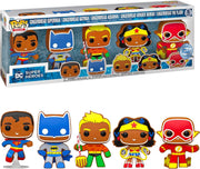 Funko Pop! Heroes: DC Holiday - Gingerbread Vinyl Figure 5-Pack - Walmart Exclusive Toys & Games Funko   
