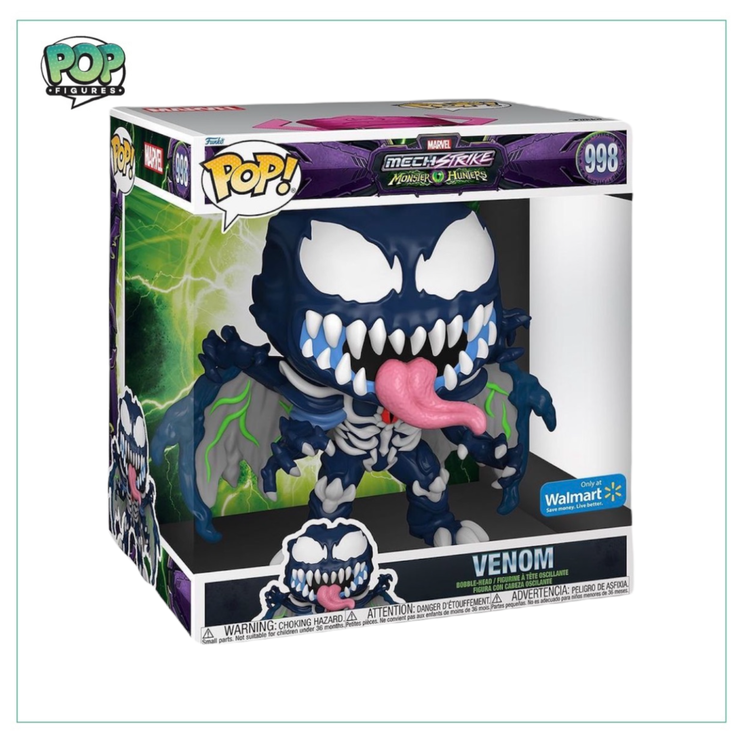 Funko Pop! Marvel Monster Hunters: Venom #998 Toys & Games Funko   
