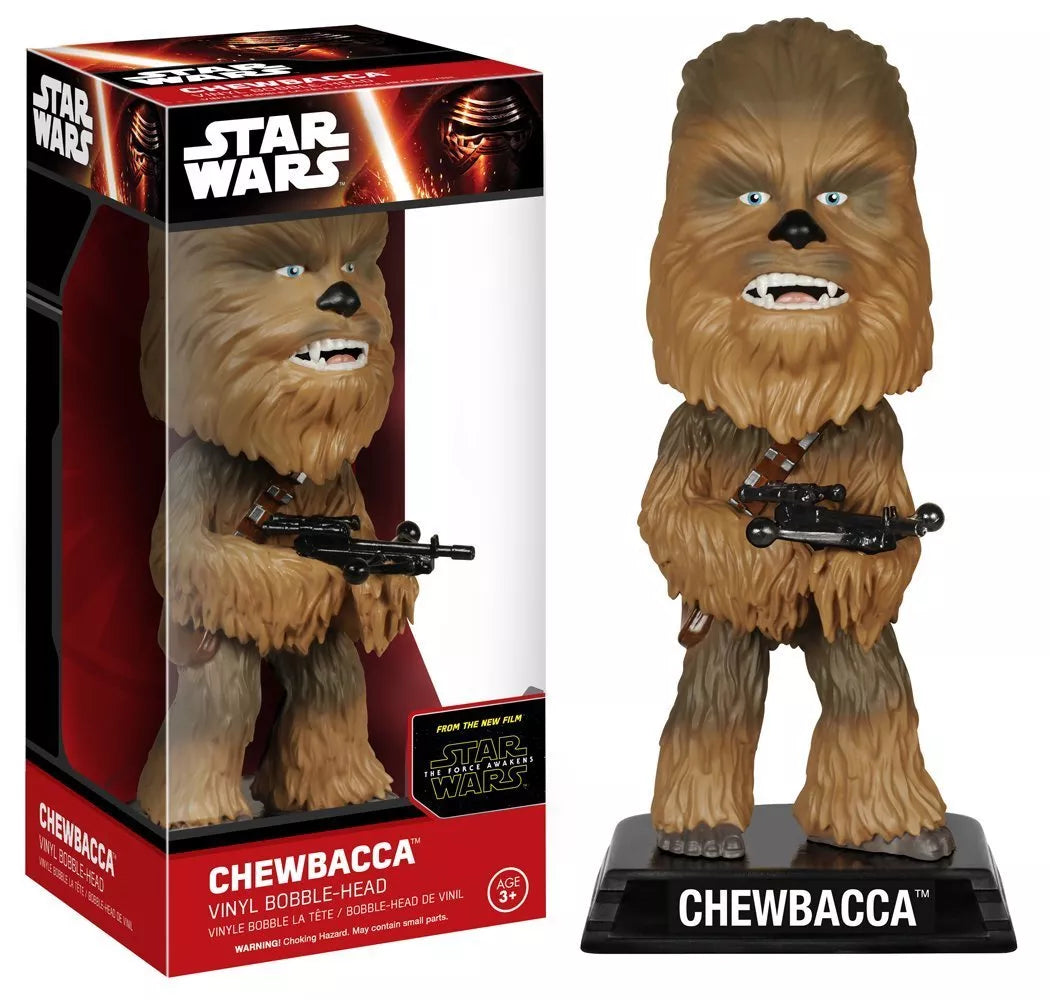 Funko Pop! Star Wars: Chewbacca, Kylo Ren, Captain Phasma, First Order Snow Trooper - 4 Set Bundle Toys & Games Funko   