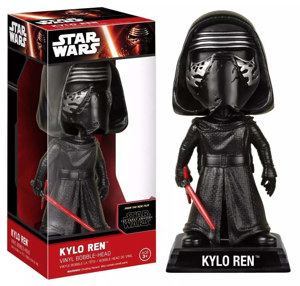 Funko Pop! Star Wars: Chewbacca, Kylo Ren, Captain Phasma, First Order Snow Trooper - 4 Set Bundle Toys & Games Funko   