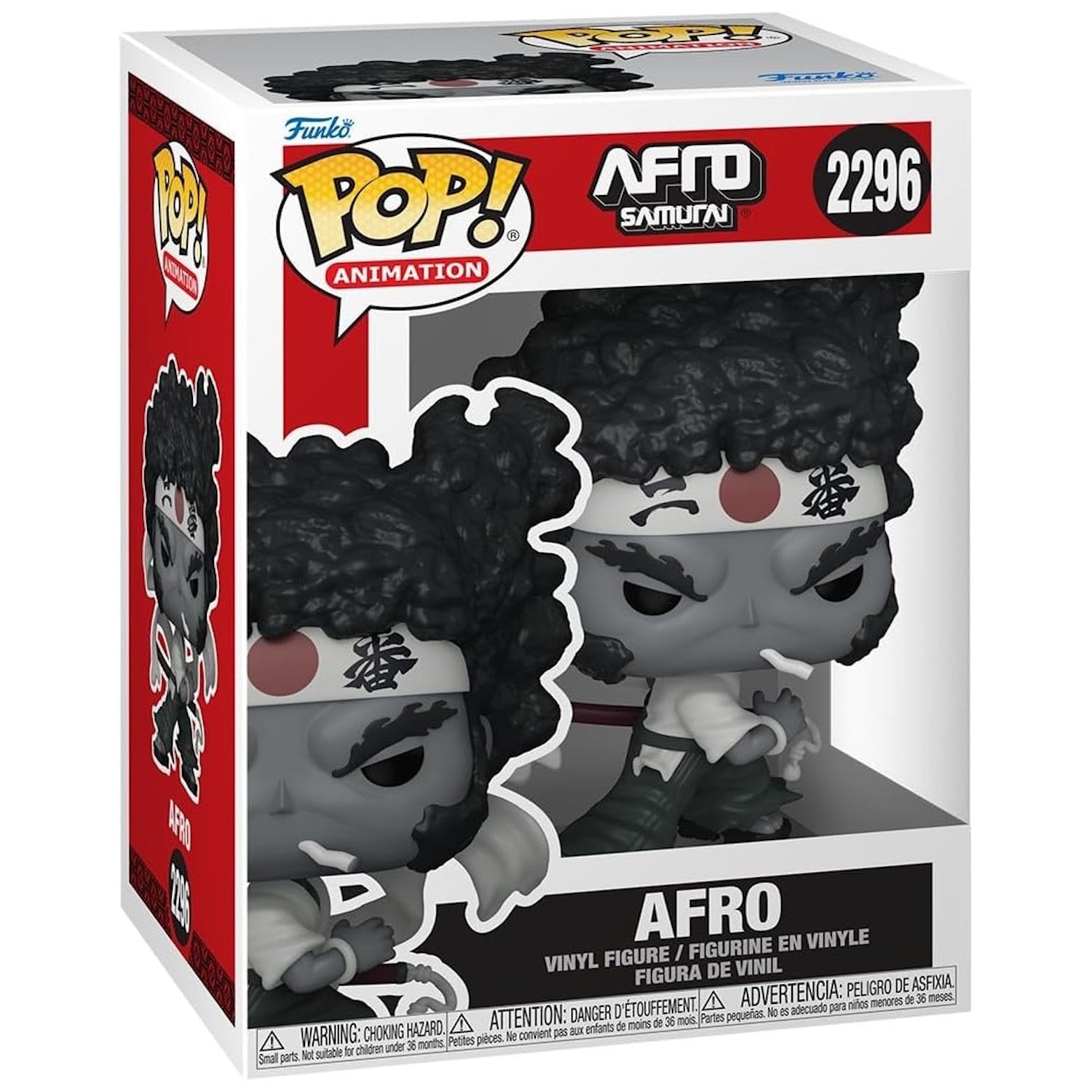 Funko Pop! Animation: Afro Samurai - Afro Samurai Vinyl Figure #2296 Toys & Games Funko