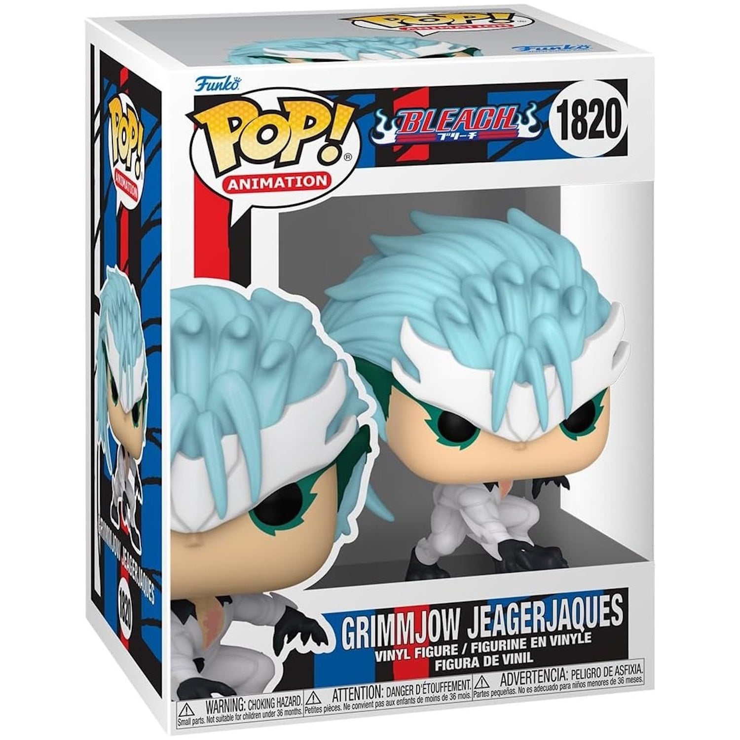 Funko Pop! Animation: Bleach - Grimmjow Jeagerjaques Vinyl Figure #1820 Toys & Games Funko