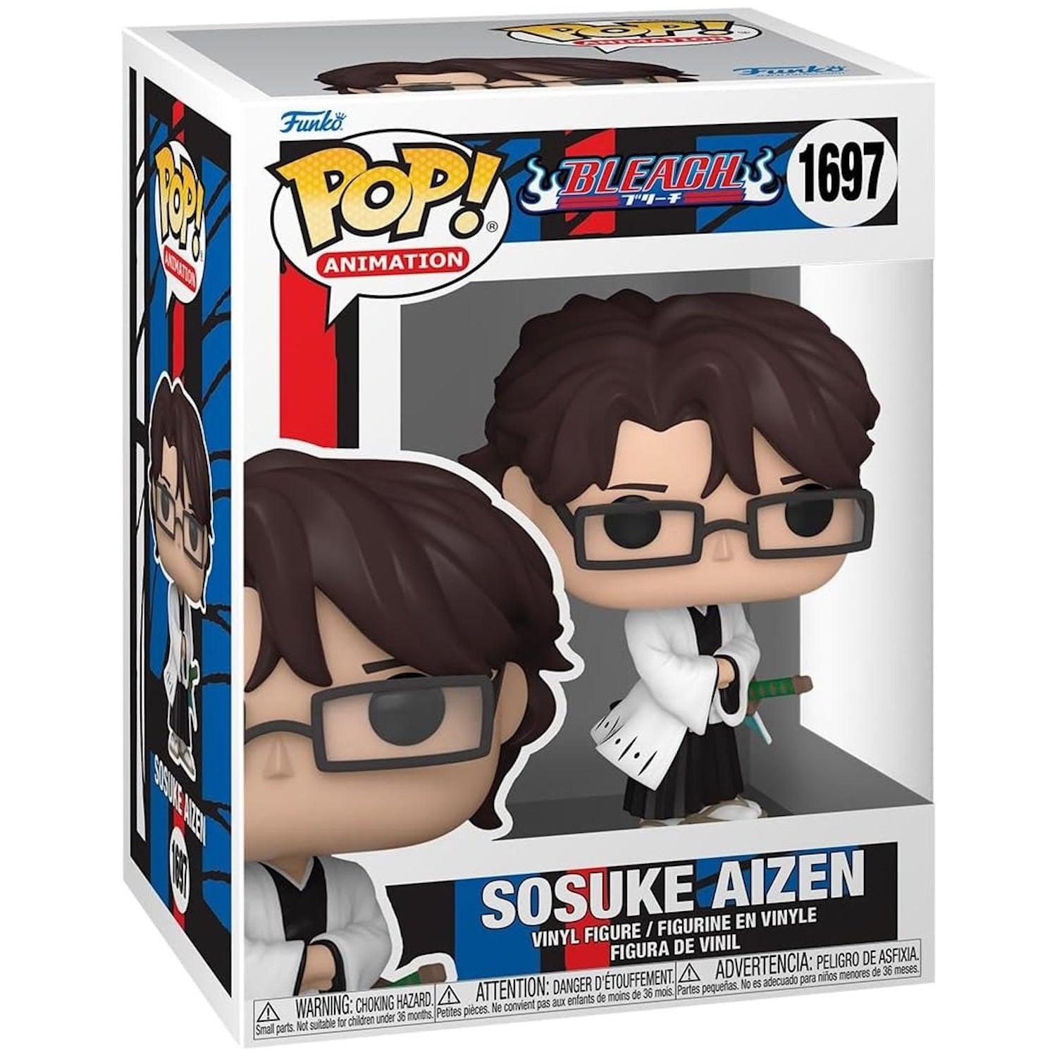 Funko Pop! Animation: Bleach - Sosuke Aizen Vinyl Figure #1697 Toys & Games Funko