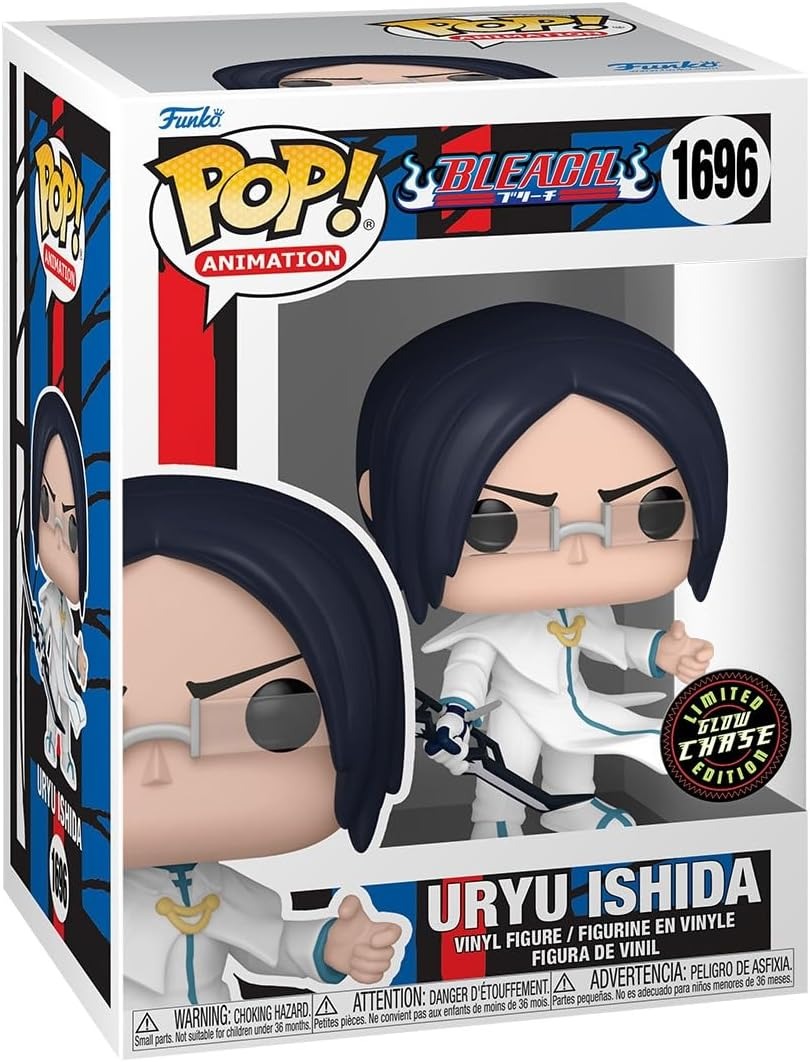 Funko Pop! Animation: Bleach - Uryu Ishida Chase Vinyl Figure #1696 - CHASE Variant Toys & Games Funko