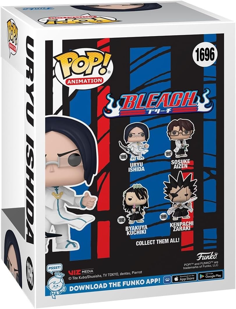 Funko Pop! Animation: Bleach - Uryu Ishida Vinyl Figure #1696 Toys & Games Funko