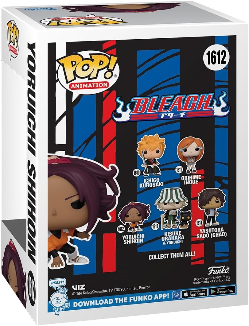 Funko Pop! Animation: Bleach - Yoruichi Shihoin Vinyl Figure #1612 Toys & Games Funko