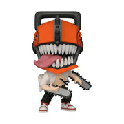 Funko Pop! Animation: Chainsaw Man - Chainsaw Man Vinyl Figure #1677 - Chase Edition Toys & Games Funko