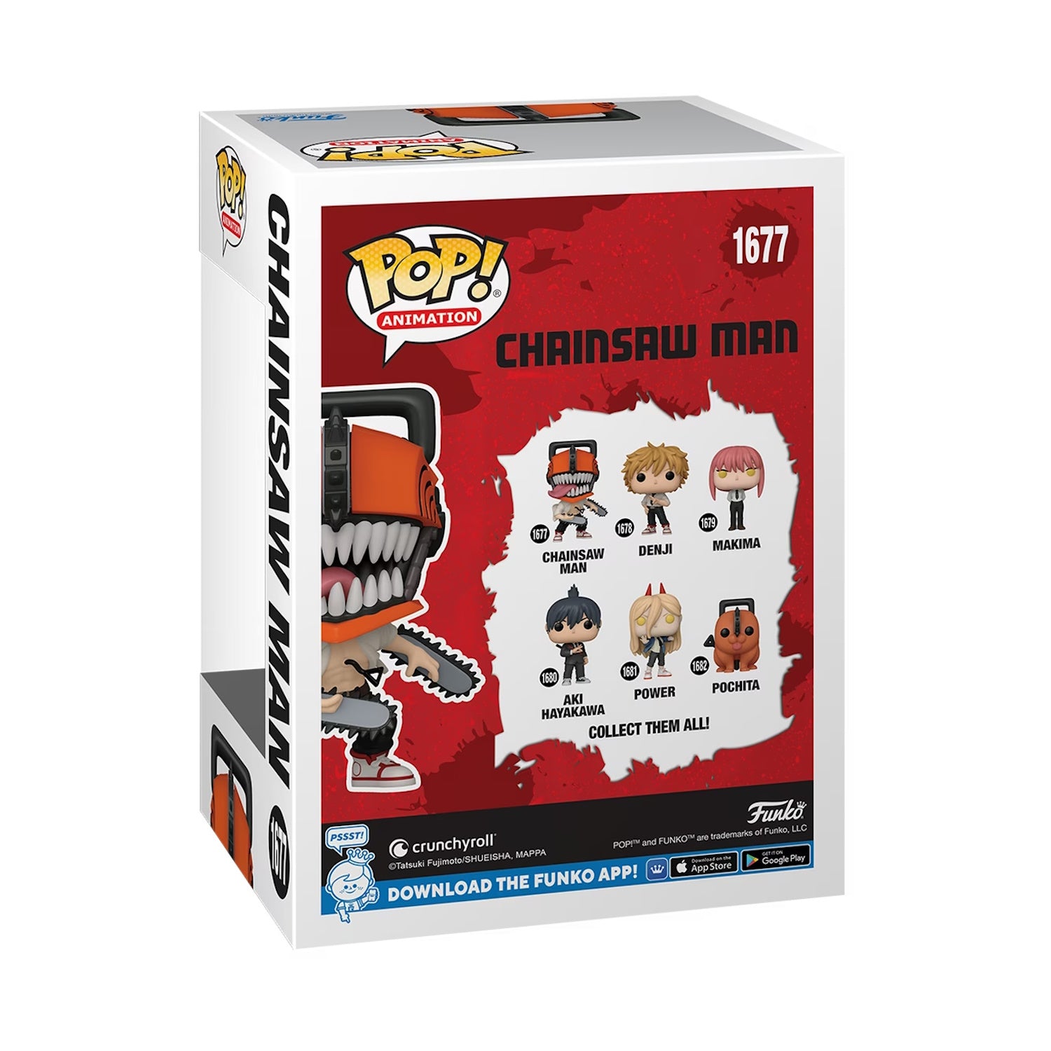 Funko Pop! Animation: Chainsaw Man - Chainsaw Man Vinyl Figure #1677 - Chase Edition Toys & Games Funko