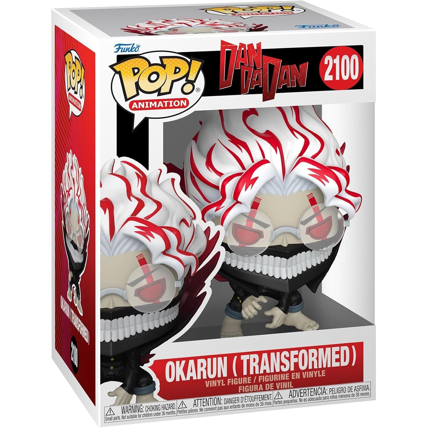 Funko Pop! Animation: Dandadan - Okarun Vinyl Figure #2100 Toys & Games Funko