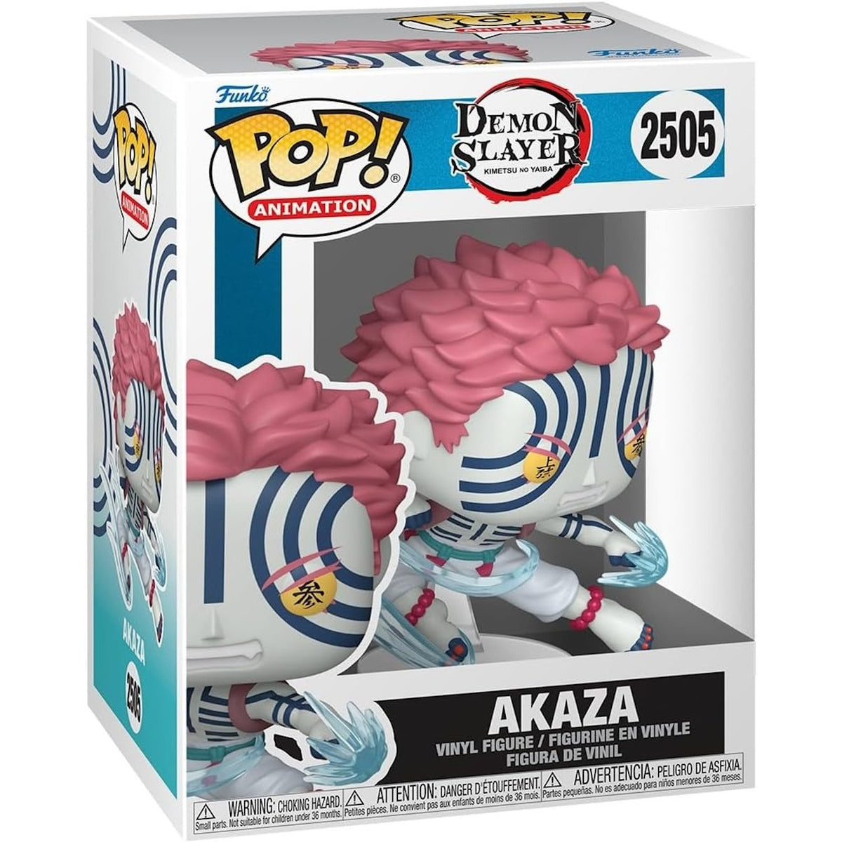 Funko Pop! Animation: Demon Slayer - Akaza Fist Fight - Vinyl Figure #2505 Toys & Games Funko