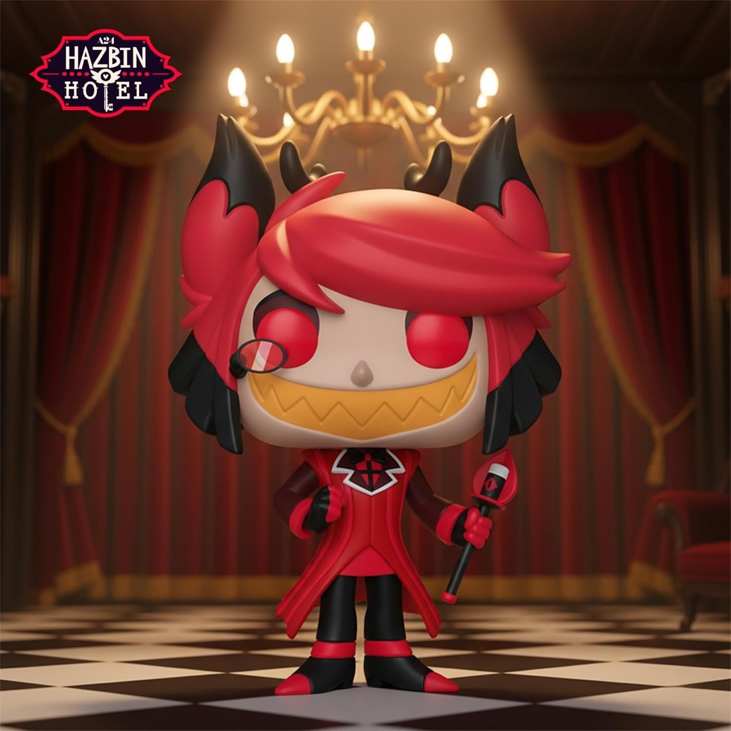 Funko Pop! Animation: Hazbin Hotel - Alastor Vinyl Figure #2242 Toys & Games Funko
