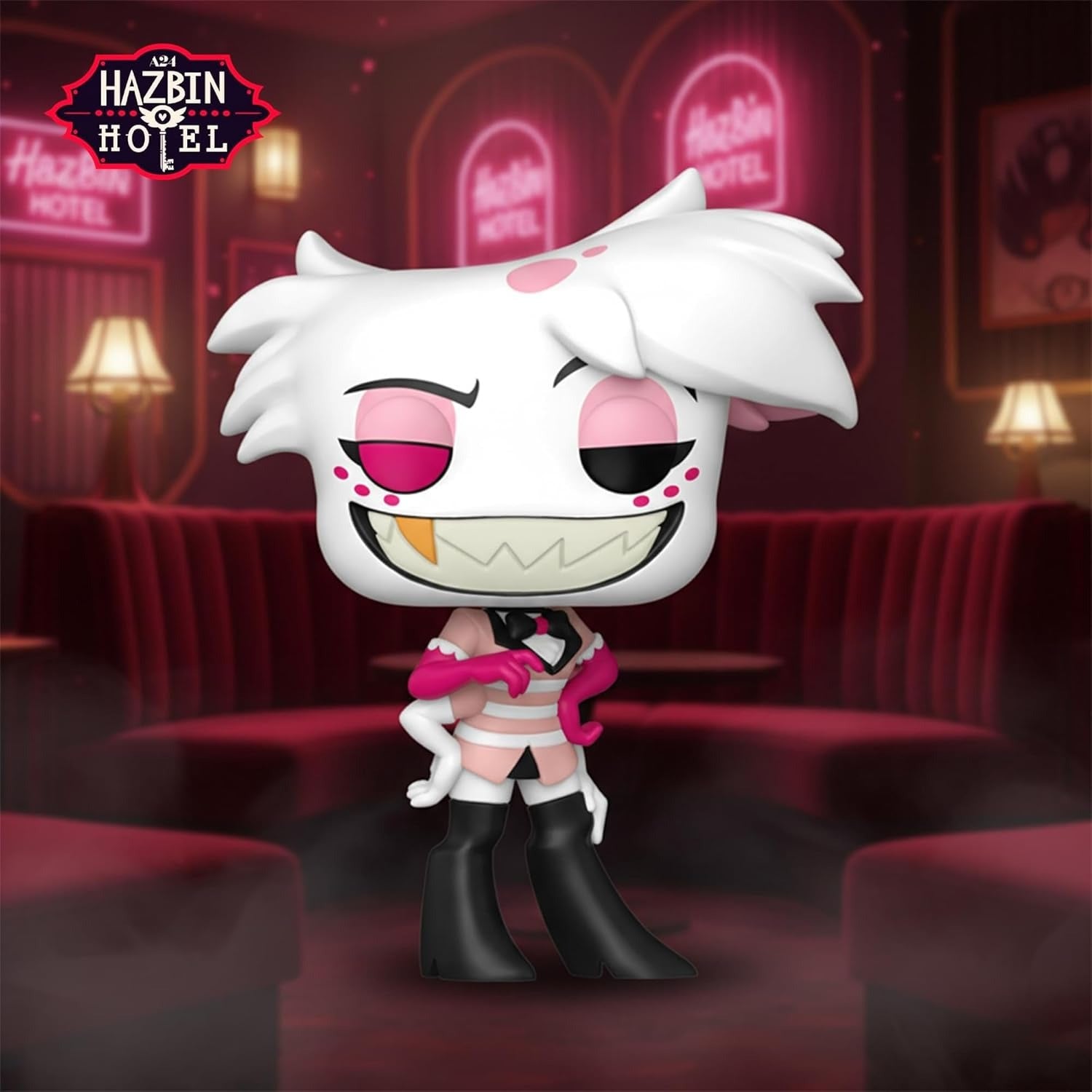 Funko Pop! Animation: Hazbin Hotel - Angel Dust Vinyl Figure #2241 Toys & Games Funko