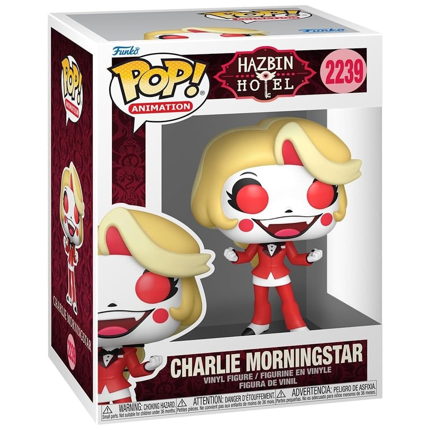 Funko Pop! Animation: Hazbin Hotel - Charlie Morningstar Vinyl Figure #2239 Toys & Games Funko