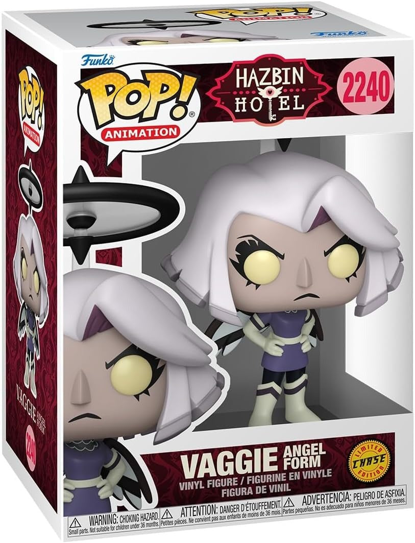 Funko Pop! Animation: Hazbin Hotel Vaggie Vinyl Figure #2240 - Chase Edition Toys & Games Funko