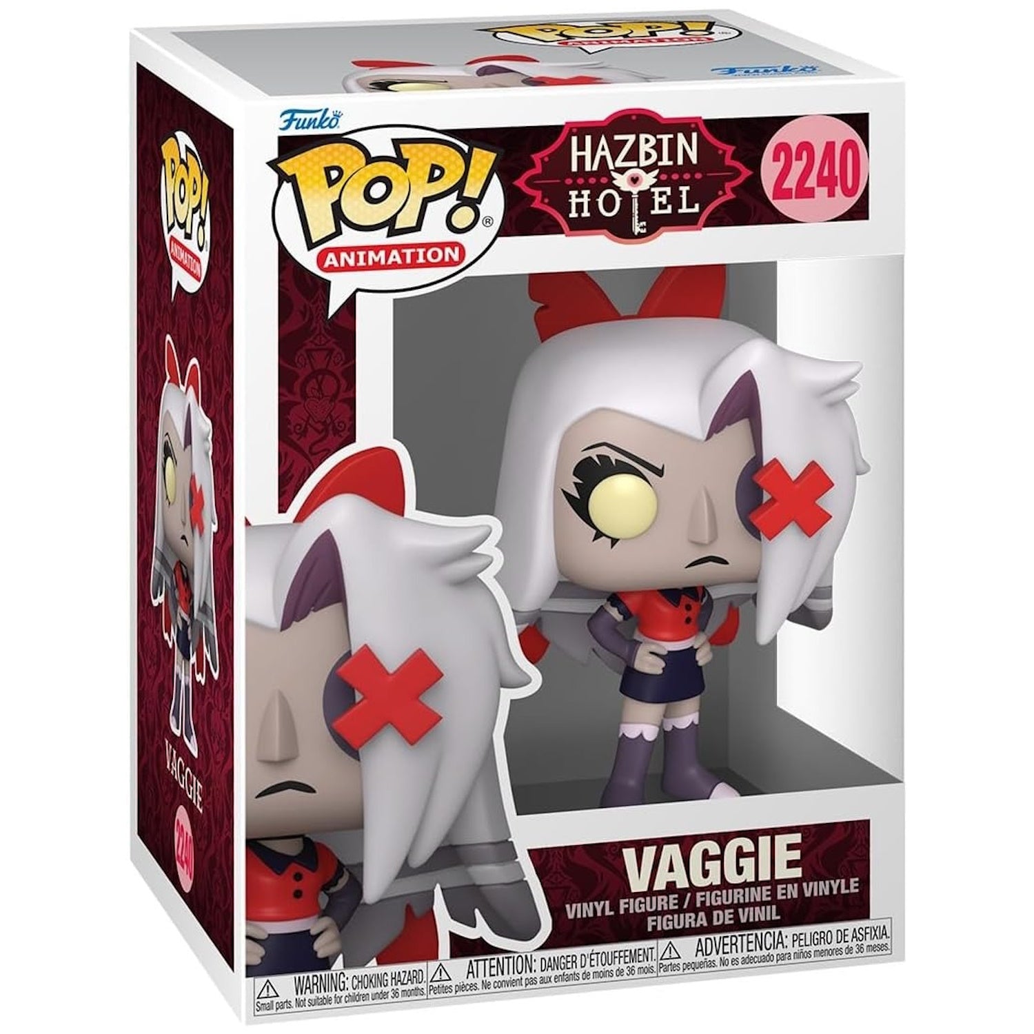 Funko Pop! Animation: Hazbin Hotel Vaggie Vinyl Figure #2240 Toys & Games Funko