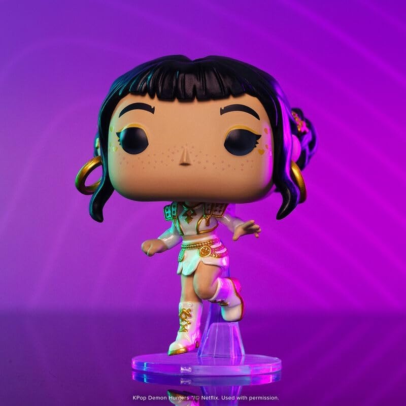 Funko Pop! Animation: KPop Demon Hunters Zoey - What It Sounds Like Vinyl Figure #2429 Toys & Games Funko