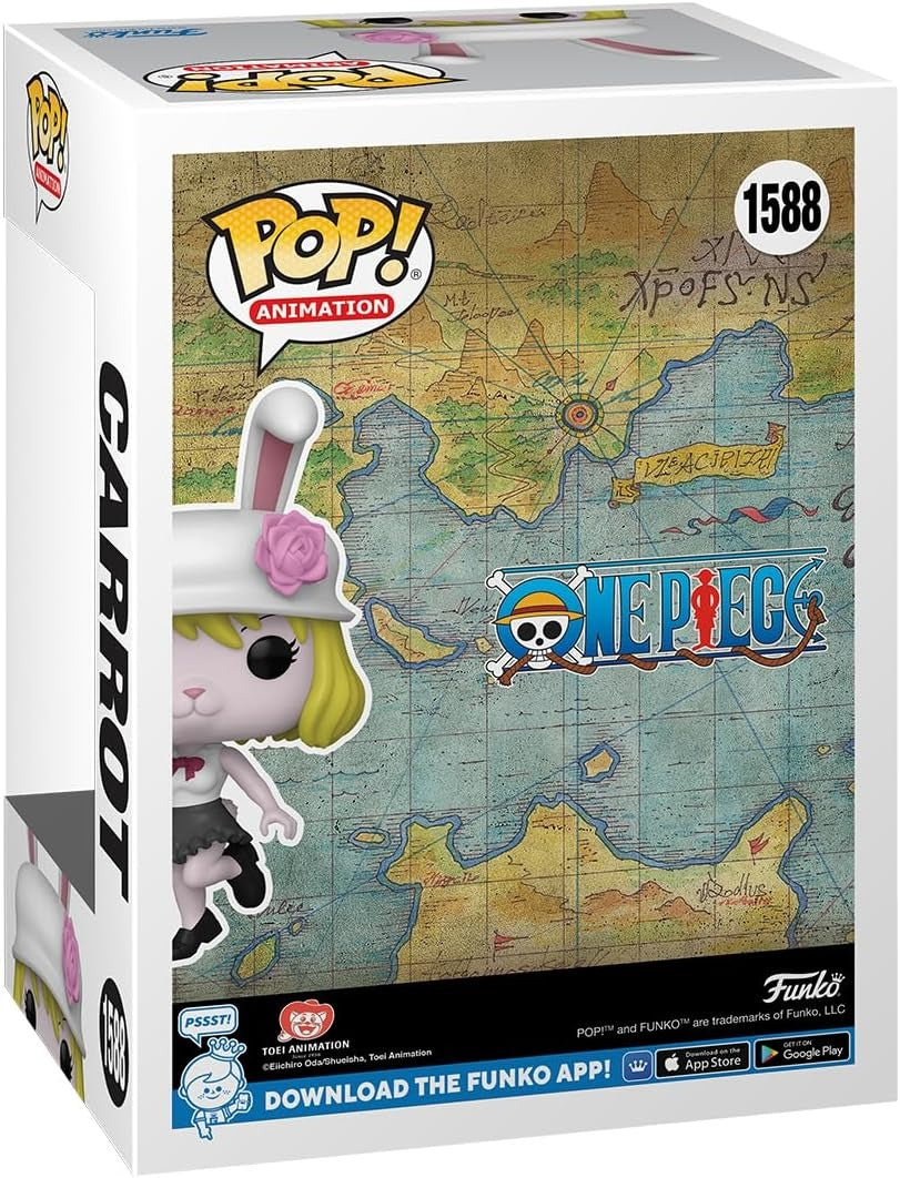 Funko Pop! Animation: One Piece - Carrot Vinyl Figure - 1588 Toys & Games Funko