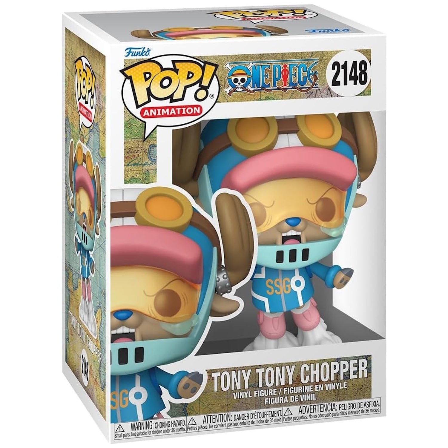 Funko Pop! Animation: One Piece - Chopper Vinyl Figure - Egghead Arc #2148 Toys & Games Funko