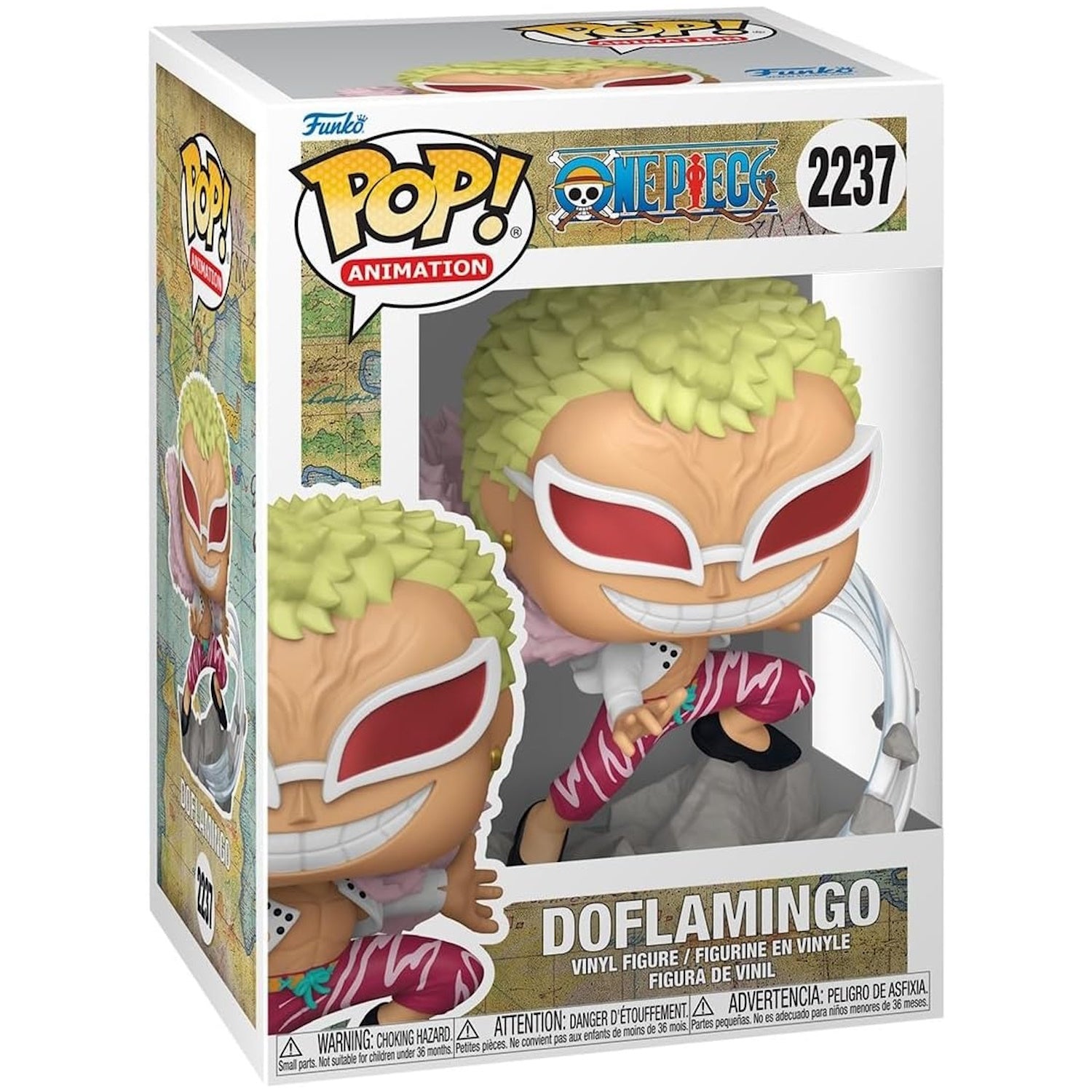 Funko Pop! Animation: One Piece - Doflamingo Vinyl Figure #2237 Toys & Games Funko