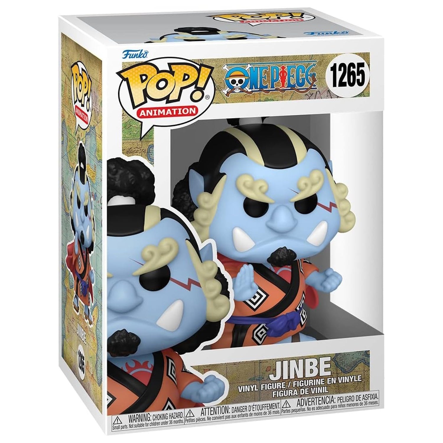 Funko Pop! Animation: One Piece - Jinbe Vinyl Figure #1265 Toys & Games Funko