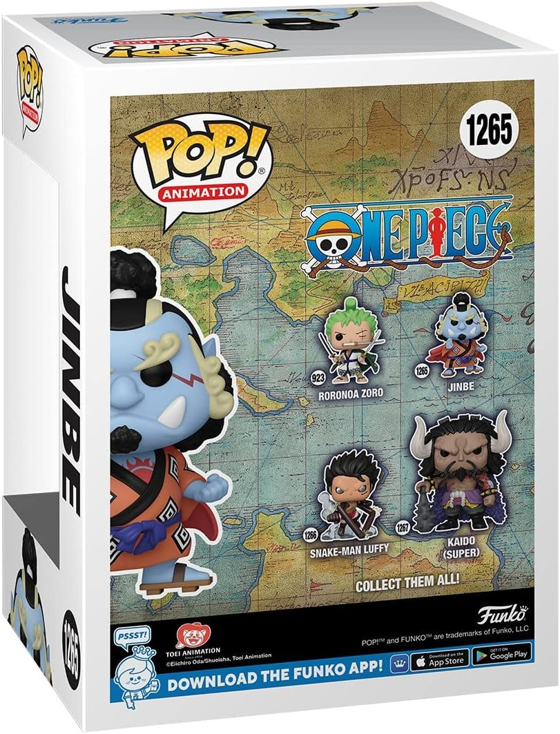 Funko Pop! Animation: One Piece - Jinbe Vinyl Figure #1265 Toys & Games Funko