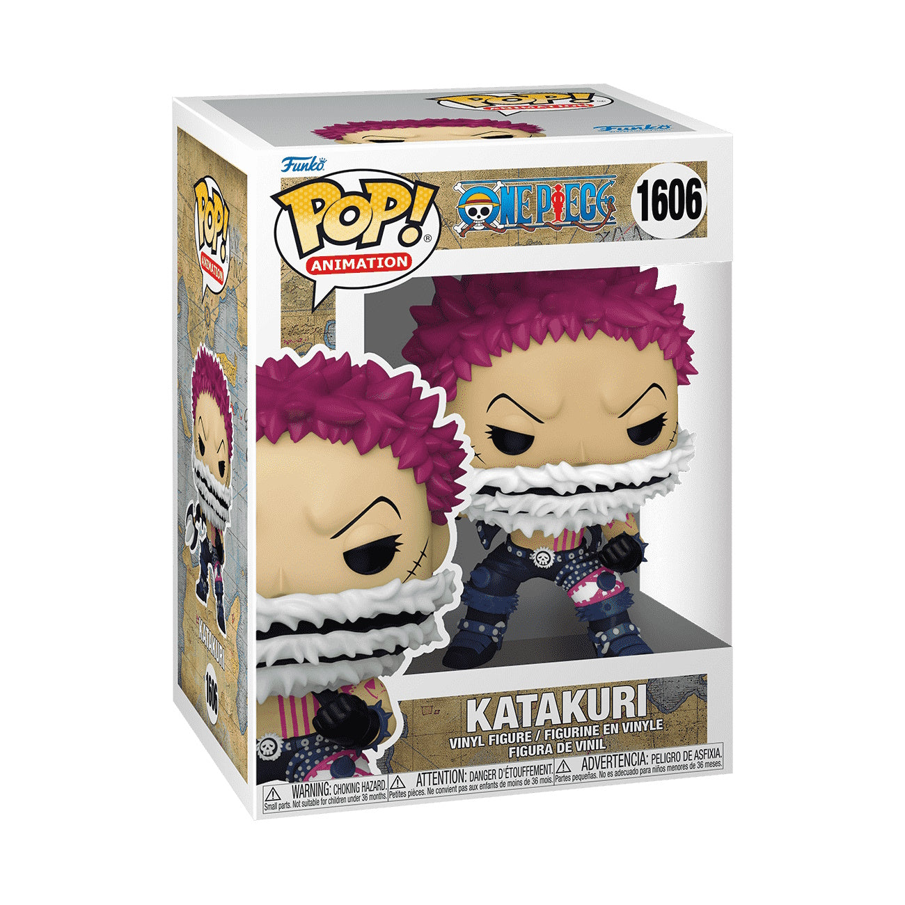 Funko Pop! Animation: One Piece - Katakuri Vinyl Figure #1606 Toys & Games Funko