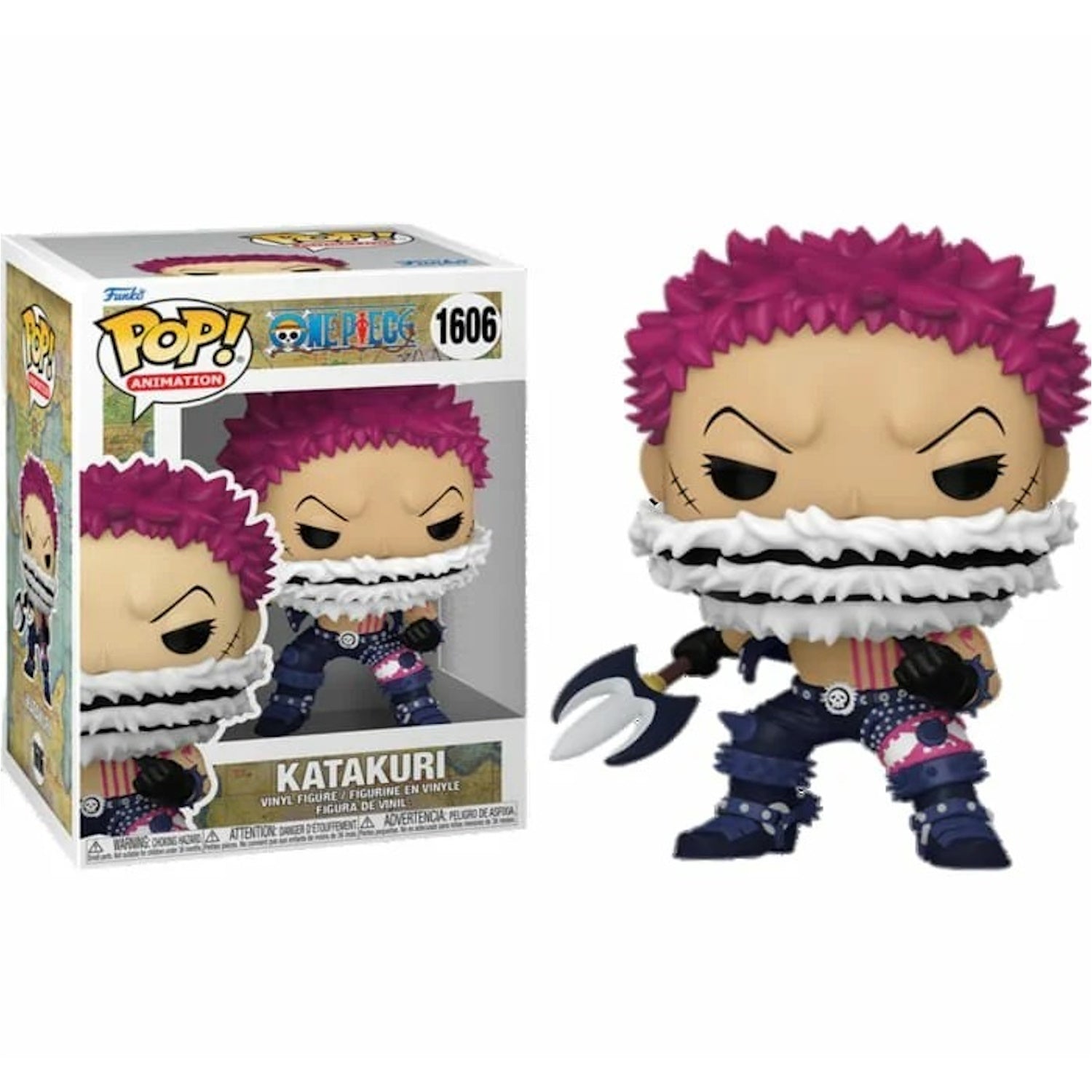 Funko Pop! Animation: One Piece - Katakuri Vinyl Figure #1606 Toys & Games Funko