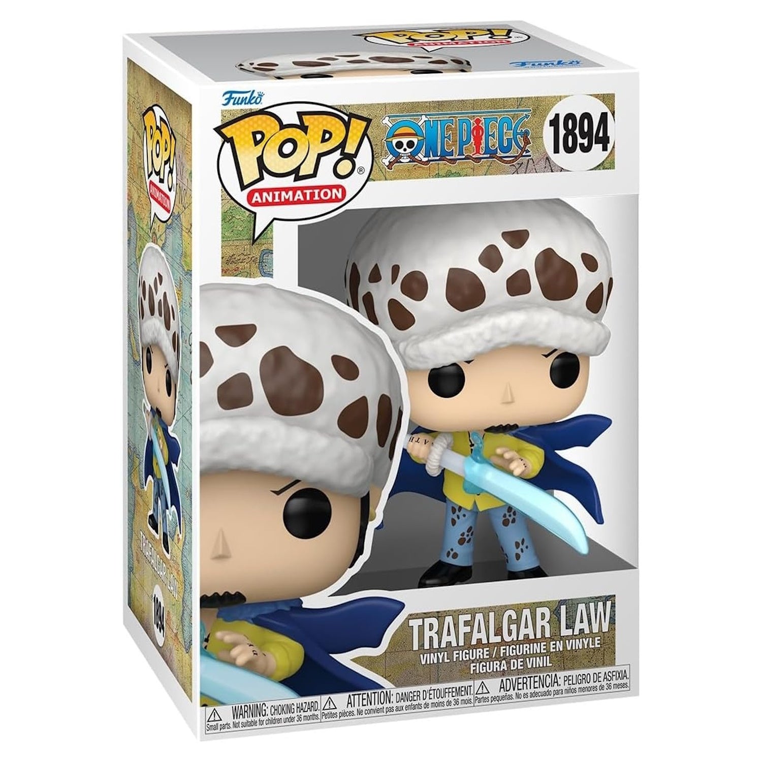 Funko Pop! Animation: One Piece - Trafalgar Law Vinyl Figure - 1894 Toys & Games Funko
