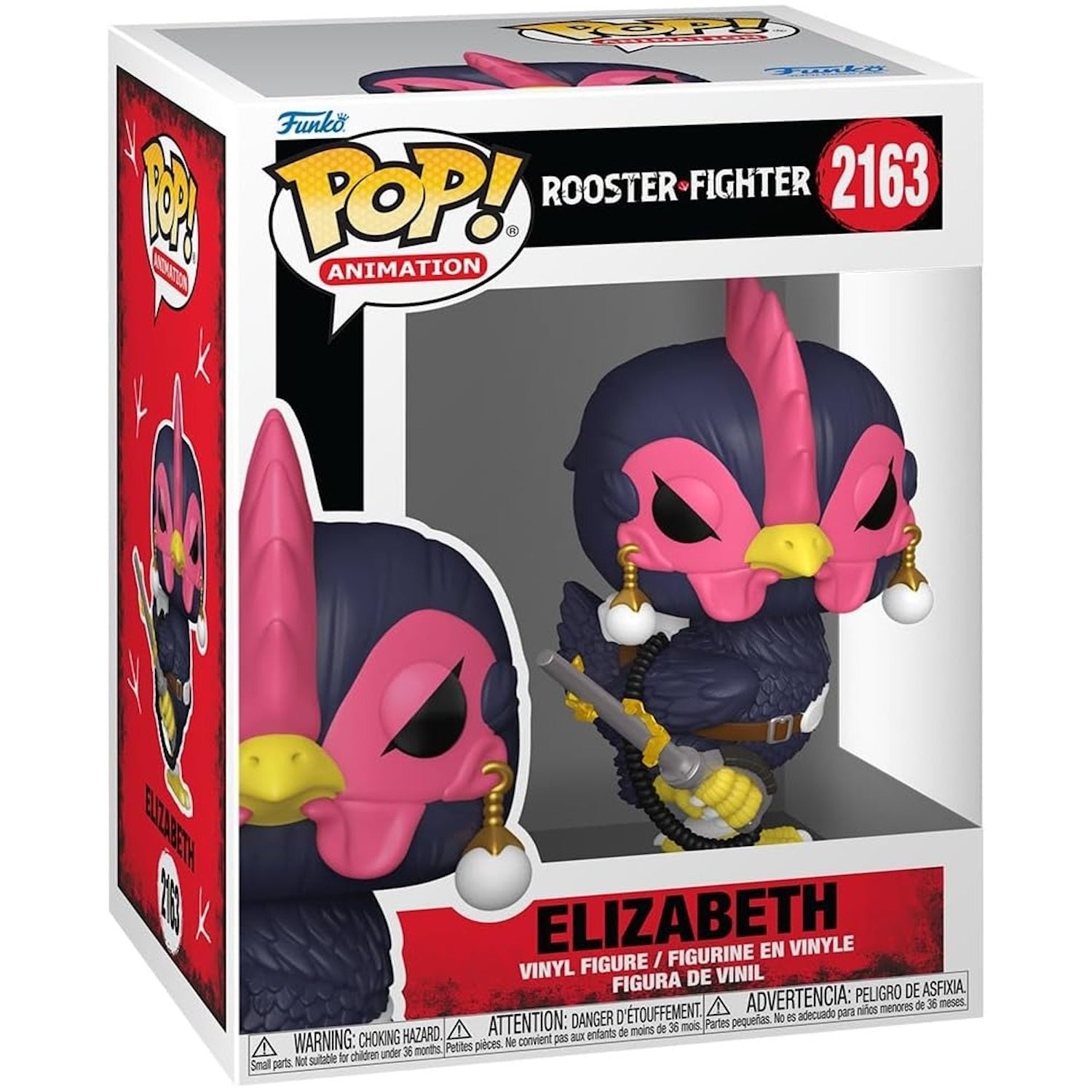 Funko Pop! Animation: Rooster Fighter - Elizabeth Vinyl Figure - #2163 Toys & Games Funko