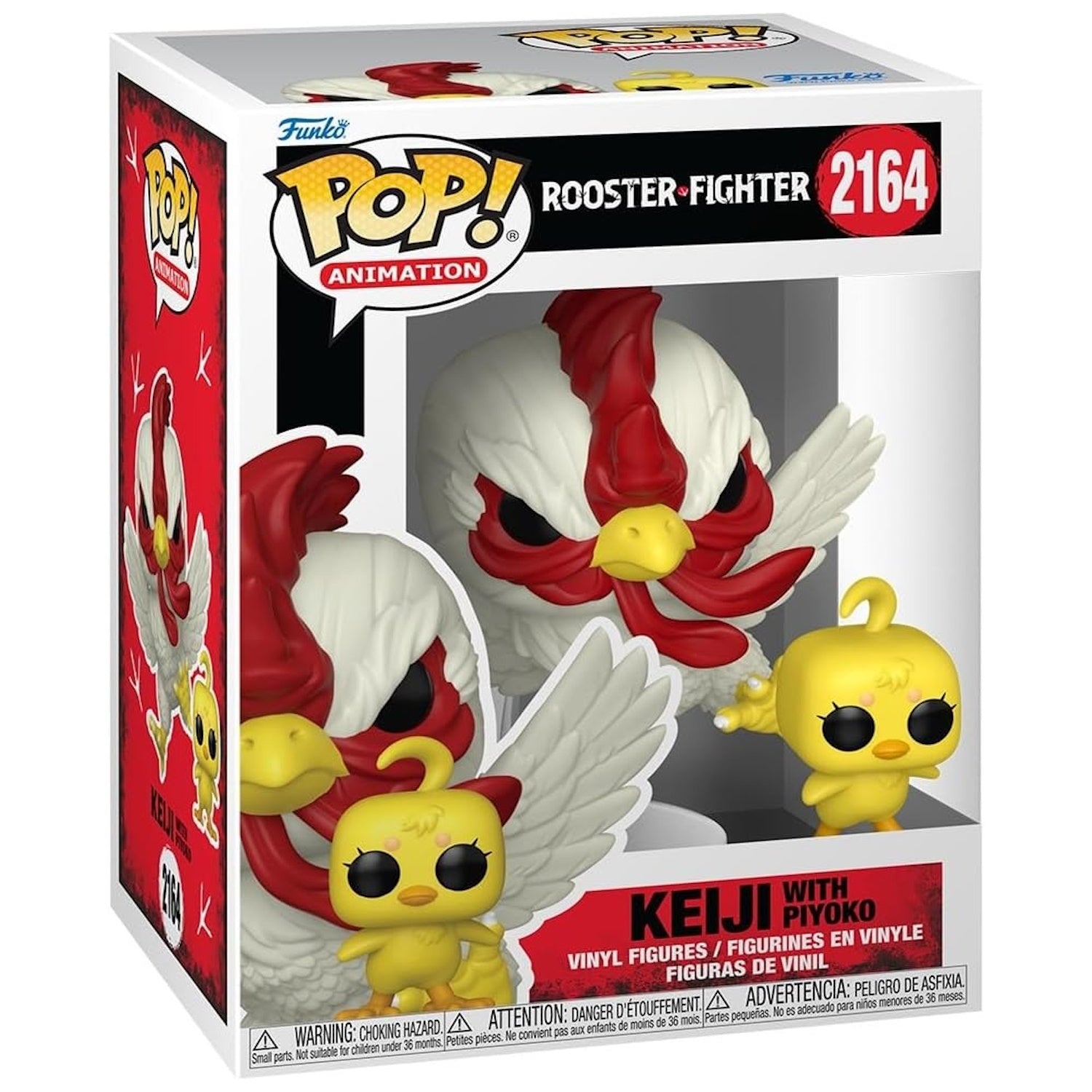 Funko Pop! Animation: Rooster Fighter - Keiji with Piyoko Toys & Games Funko