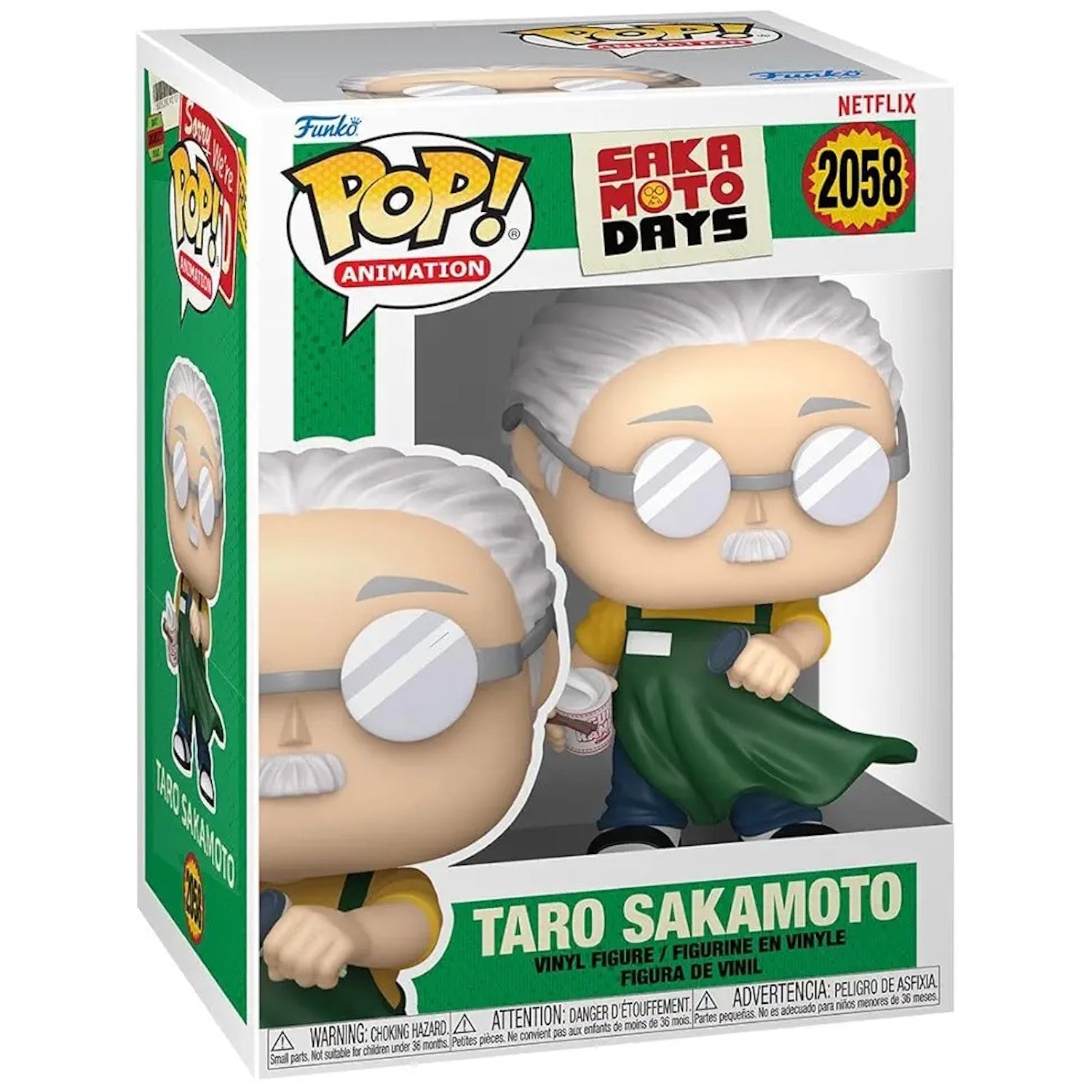 Funko Pop! Animation: Sakamoto Days - Taro Sakamoto Vinyl Figure #2058 Toys & Games Funko