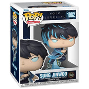Funko Pop! Animation: Solo Leveling - Sung Jinwoo Vinyl Figure #1982 Glow Chase Toys & Games Funko
