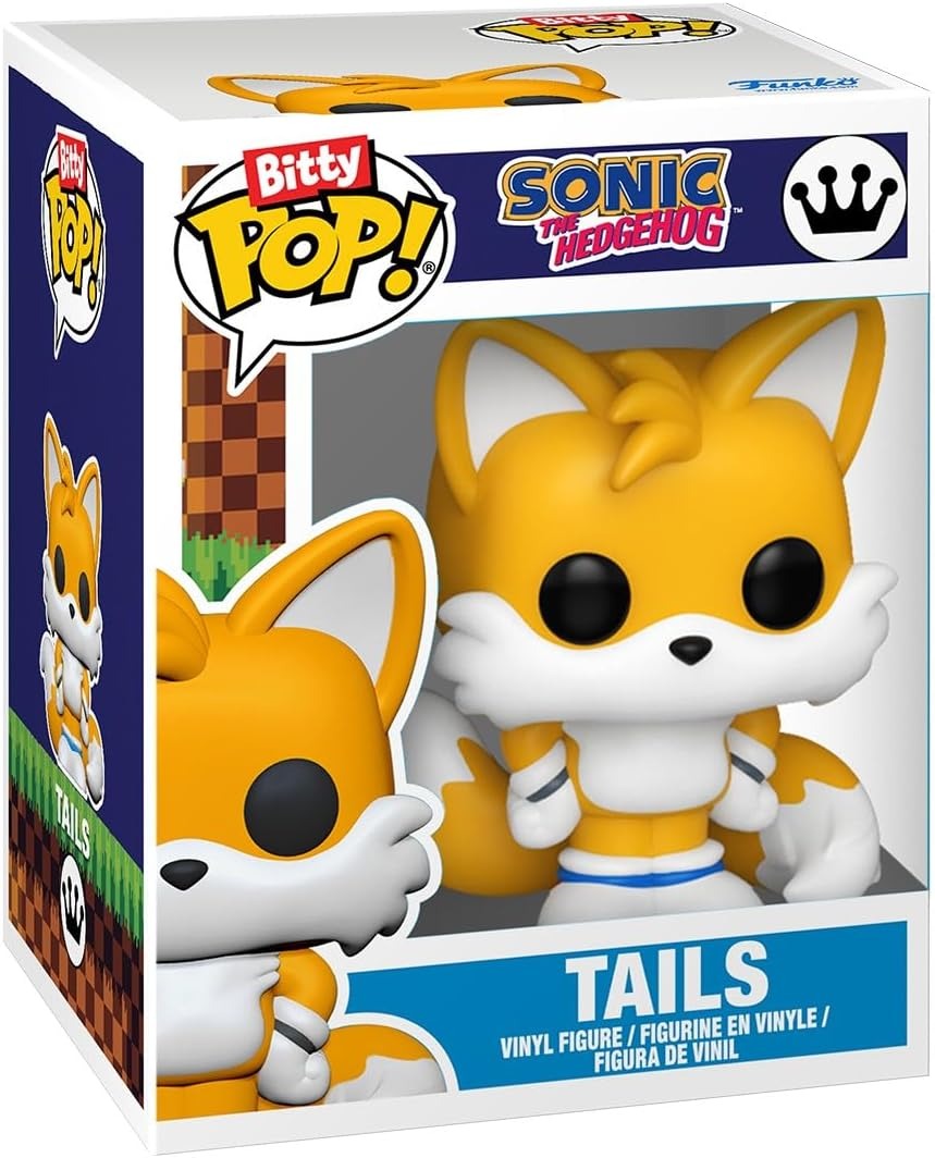 Funko Pop! Bitty Boxes: Sonic the Hedgehog - Sonic 2 Diorama Set Toys & Games Funko
