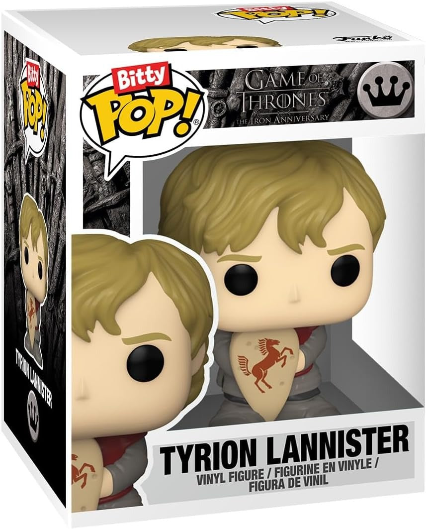 Funko Pop! Bitty: Game of Thrones Shelf - Tyrion Lannister - Cersei Lannister - The Hound - Mystery Figure Toys & Games Funko