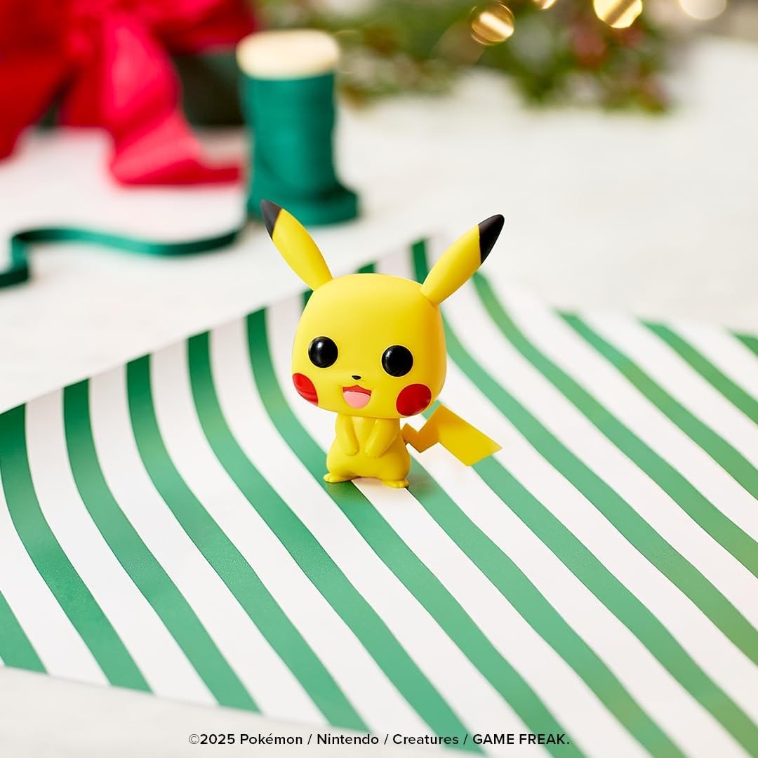 Funko Pop! Bitty Shelf: 4 Pokemon Figures [Pikachu, Vaporeon, Caterpie, Cubone Toys & Games Funko